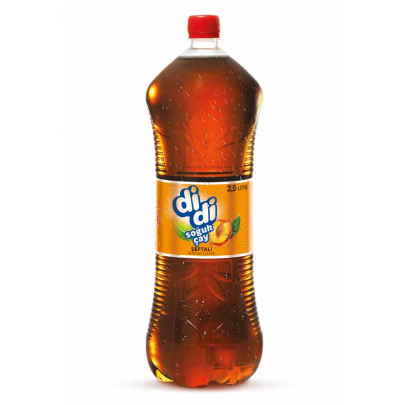 ÇAYKUR DİDİ SOĞUK ÇAY ŞEFTALİ 2,5 LT ürün görseli 1
