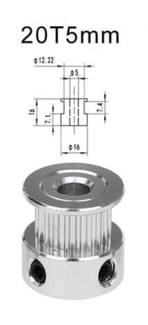 5mm Gt2 Kasnak (20 Diş) - Resim 10