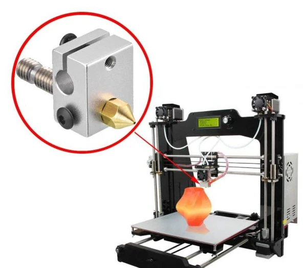 0.4 mk8 pirinç nozzle - Resim 4