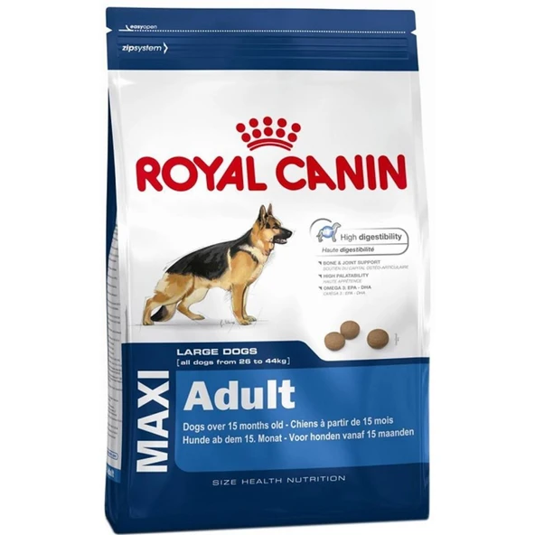Royal Canin Maxi Adult Büyük Irk Yetişkin Kuru Köpek Maması 15 Kg ürün görseli 1