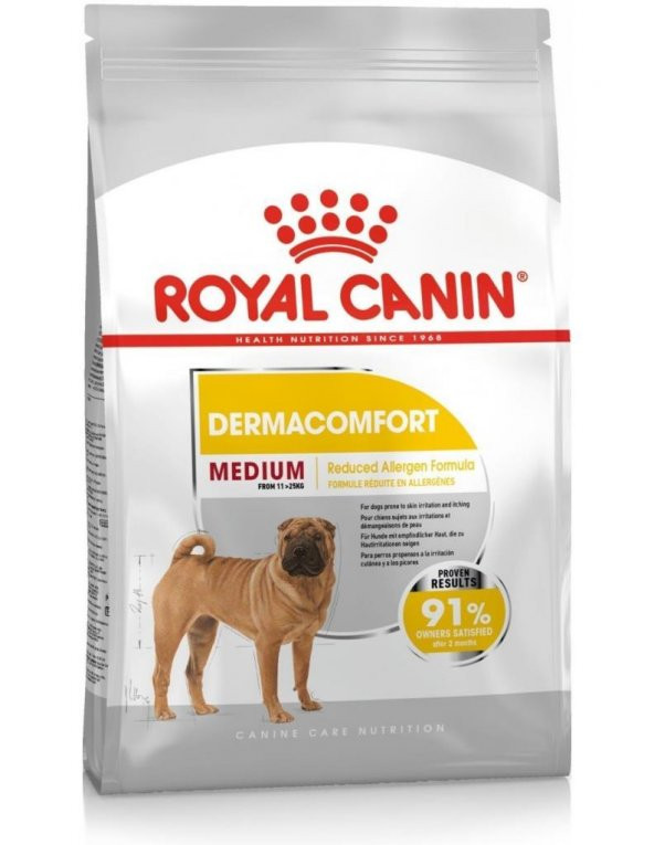 Royal Canin Medium Dermacomfort Köpek Maması 12 kg ürün görseli 1