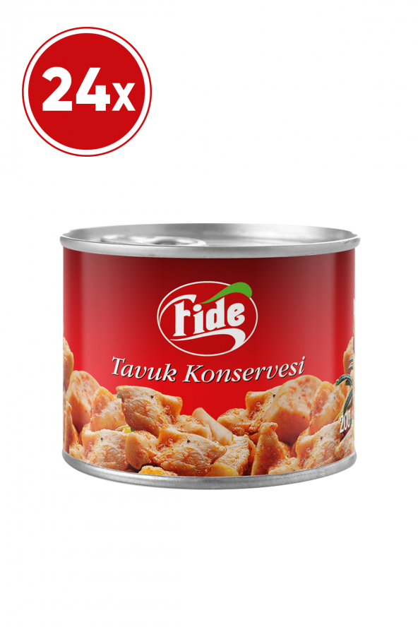 Fide Tavuk Konservesi 24 X 200 G ürün görseli 1
