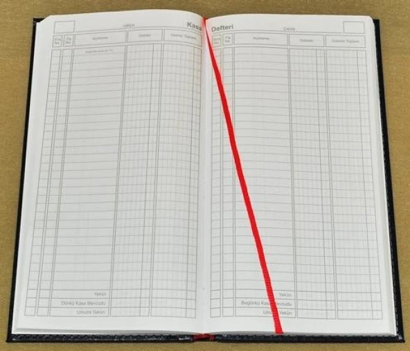 Kasa Defteri Sunideri 368 Yaprak 17x33 cm (736 SAYFA) ürün görseli 1