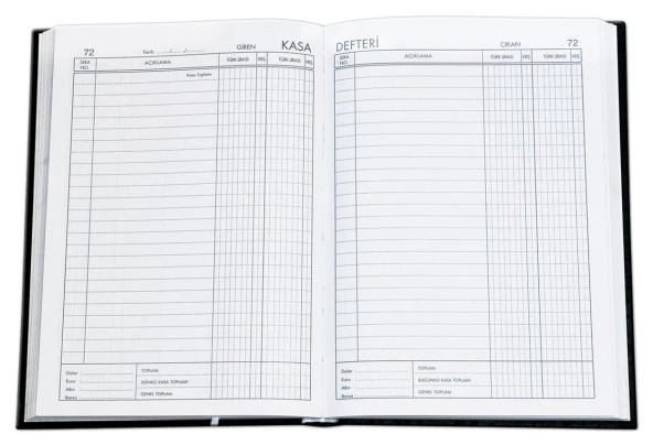 Kasa Defteri 368 Yaprak 17x24 cm (736 SAYFA) ürün görseli 1