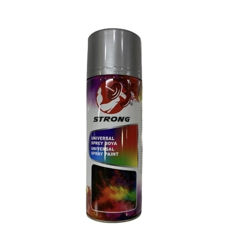 STRONG METALİK GRİ SPREY BOYA 400 ML ürün görseli 1