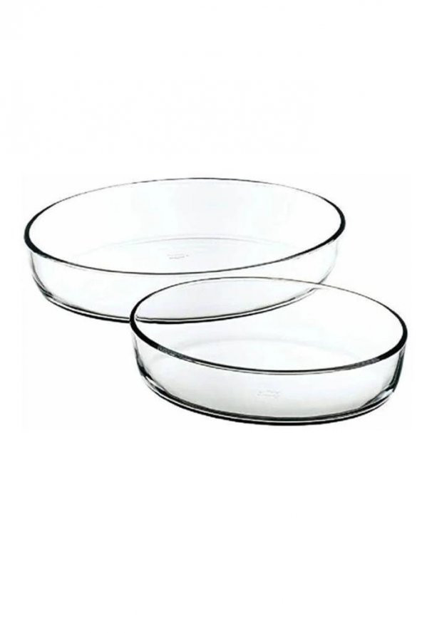 Paşabahçe Borcam Oval İkili Tepsi 159033 - Resim 2