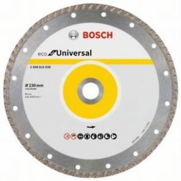 Bosch Elmas Kesici 230 MM Turbo 2.608.615.039 ürün görseli 1