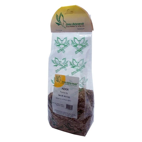 Doğan Baharatçılık Kekik Otu 50Gr Doğal Saf Mini Paket ürün görseli 1