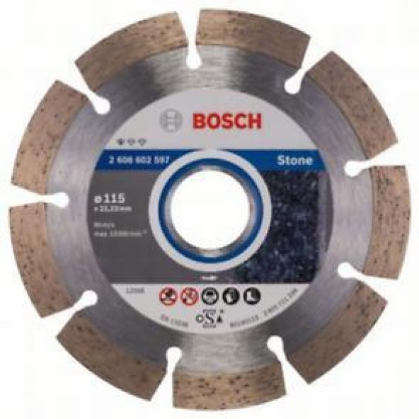 BOSCH Elmas Kesme Disk SFStone 115*22,23mm  2.608.602.597 ürün görseli 1