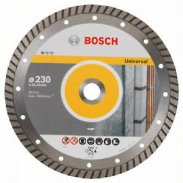 BOSCH Elmas Kesme Disk SFUnivT 230*22,23mm 1Li 2.608.602.397 ürün görseli 1