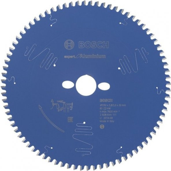 BOSCH EXAL Daire Testere Bıçağı 250*30 mm 80 D G 2.608.644.111 ürün görseli 1