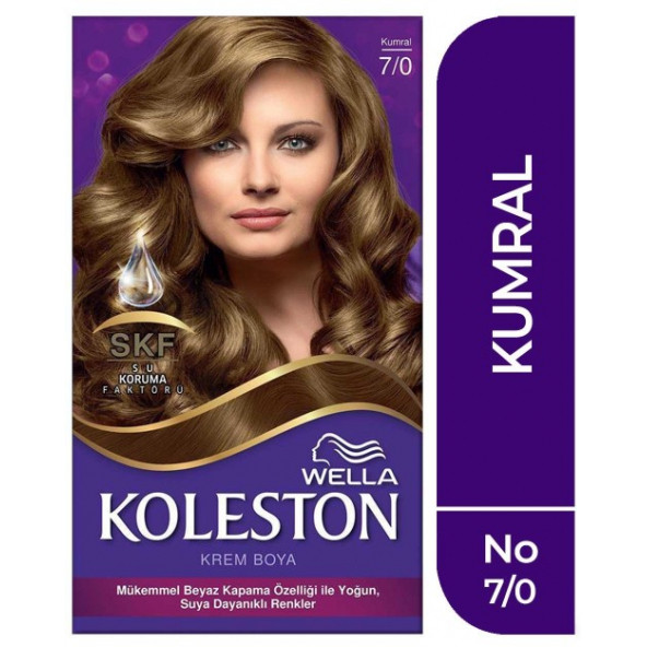 KOLESTON KUMRAL SAÇ BOYASI 7/0 ürün görseli 1