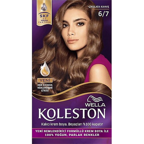 KOLESTON ÇİKOLATA KAHVE SAÇ BOYASI 6/7 ürün görseli 1