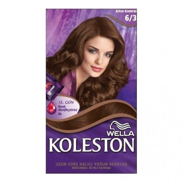 KOLESTON ALTIN KUMRAL SAÇ BOYASI 6/3 ürün görseli 1