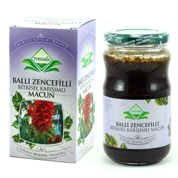 Themra Ballı Zencefilli Bitkisel Karışımlı Macunu 420gr Zencefil ürün görseli 1