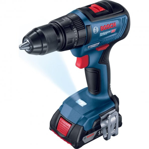 Bosch GSB 18V-50 Kömürsüz Akülü Darbeli Vidalama (2x5Ah) 0.601.9H5.101 ürün görseli 1