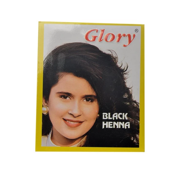 Glory Glory Siyah Hint Kınası (Black Henna) 10 Gr Paket ürün görseli 1