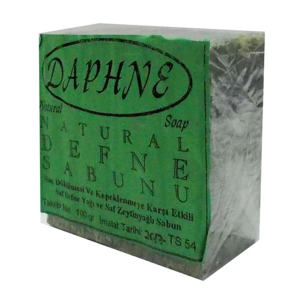 Natural Soap Saf Defne Sabunu Defne Yağlı Zeytinyağlı Sabun 100GR - Resim 3