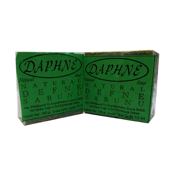 Natural Soap Saf Defne Sabunu Defne Yağlı Zeytinyağlı Sabun 100GR - Resim 5
