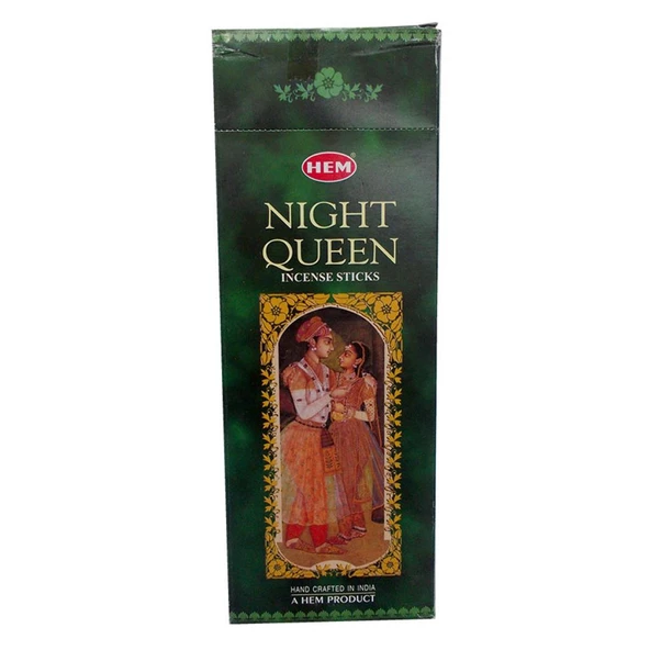 Hem Gece Kraliçesi 20 Çubuk Tütsü - Night Queen - Resim 3