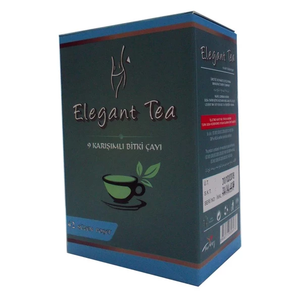 Nurs Elegant Tea 9 lu Karışımlı Doğal Bitki Form Çayı 42li Poşet ürün görseli 1