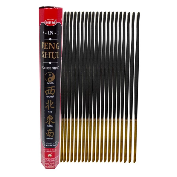 Hem Feng Shui 5in1 20 Çubuk Tütsü ürün görseli 1