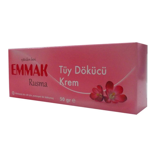 Emmak Rusma Tüy Dökücü Krem 50Gr Depilatör Kremi - Resim 5