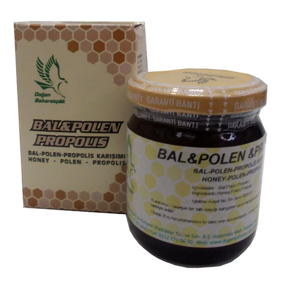 Doğan Baharatçılık Doğal Saf Bal Polen Propolis Karışımı 230 G ürün görseli 1