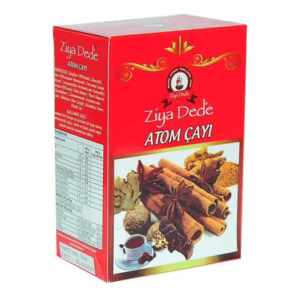 Ziya Dede Atom Çayı Küp 150Gr Saf Doğal Bitkisel Karışım Çayı ürün görseli 1