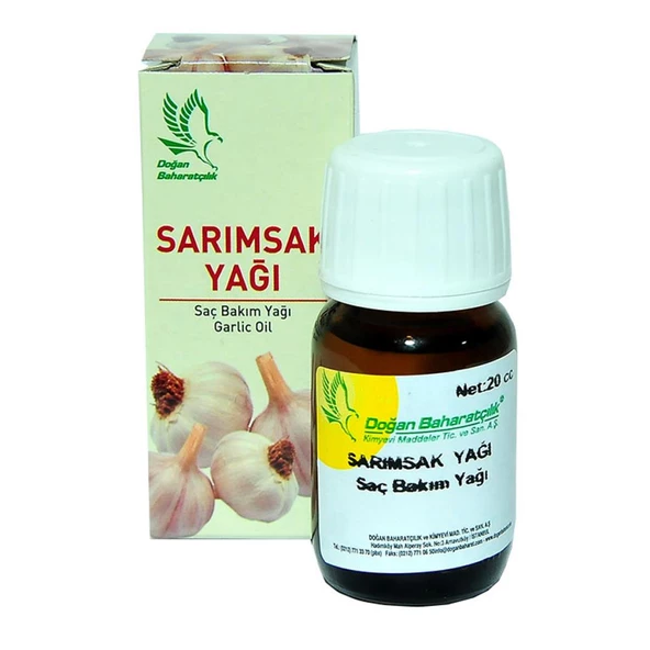 Doğan Baharatçılık Sarımsak Yağı 20ML Saf Doğal Saç Bakım ürün görseli 1