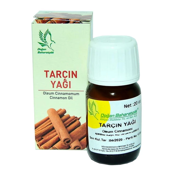Doğan Baharatçılık Tarçın Yağı 20 ML Doğal Saf Cam Şişe ürün görseli 1