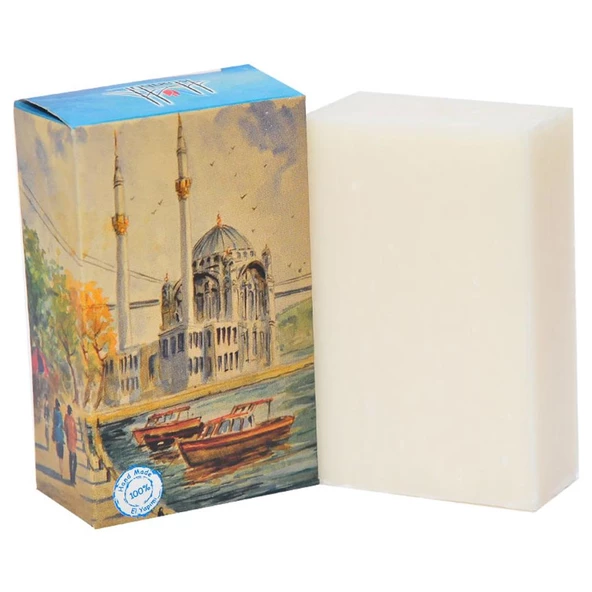 Saba El Yapımı Kostiksiz Ortaköy Hamam Sefası Sabunu 125GR ürün görseli 1