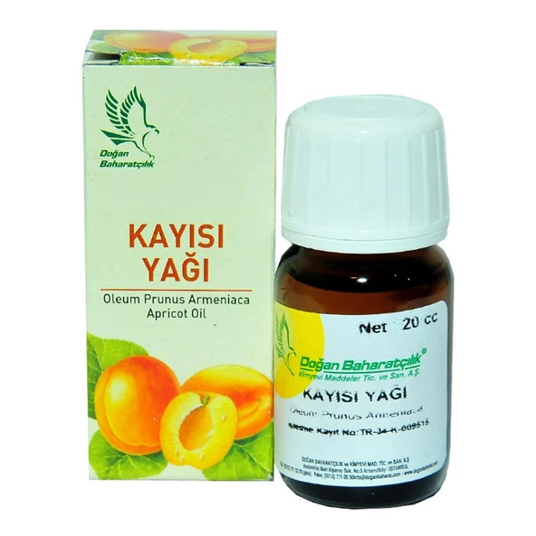 Doğan Baharatçılık Kayısı Yağı 20 cc Oleum Prunus Armeinaca ürün görseli 1