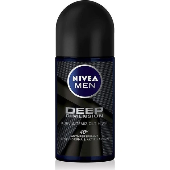Nivea Men Deep Dimension Roll On 50ml ürün görseli 1