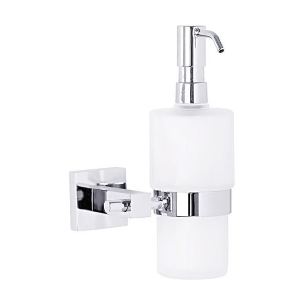 Serel Banyo Diagonal Sıvı Sabunluk Cam 140104004 E.C.A ürün görseli 1