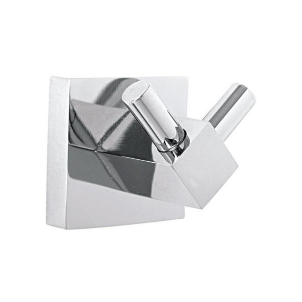 Serel Banyo Diagonal Askılık İkili / Banyo Askısı 140104009 E.C.A ürün görseli 1