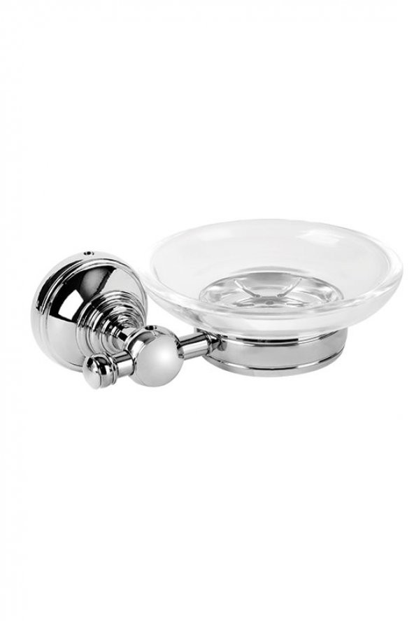Serel Banyo Luna Katı Sabunluk Krom 140110002 E.C.A ürün görseli 1