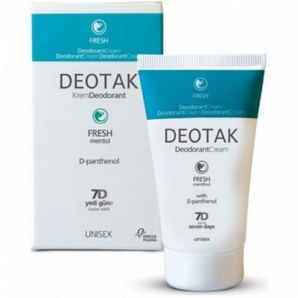 Deotak Deo Krem Fresh Mentol Unisex 35ml ürün görseli 1