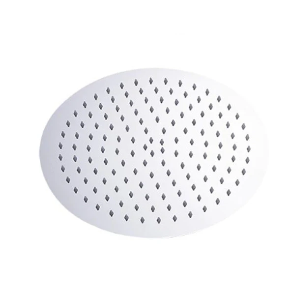 T-MAY Banyo Sardes Oval İnce Tepe Duş Seti Başlığı 30x30 Paslanmaz Metal ürün görseli 1