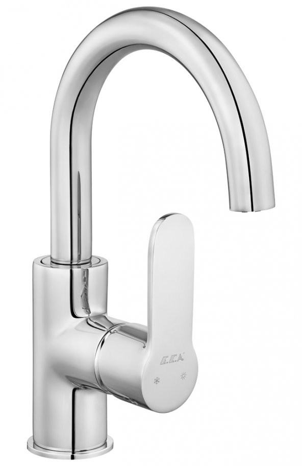 ECA Nita Kuğu Borulu Lavabo Bataryası 102188036 20 Yıl Garantili E.C.A. ürün görseli 1