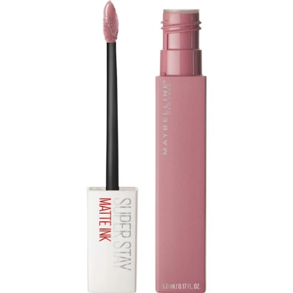 Maybelline New York Super Stay Matte Ink Likit Mat Ruj - 10 Dreamer - Pembe ürün görseli 1