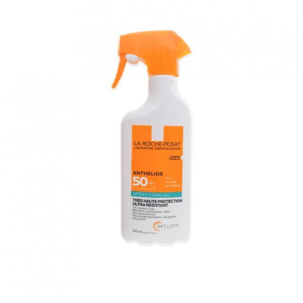 Anthelios Spray Familial  SPF50+ Çocuk Ve Yetişkinlerde Hassas Ciltler Yüz Ve Vücut Spreyi 300ml ürün görseli 1