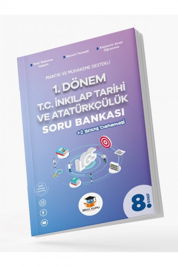 8.sınıf 1.dönem Inkılap Tarihi Ve Atatürkçülük Soru Bankası 2023 Lgs+2 Branş Denemesi ürün görseli 1