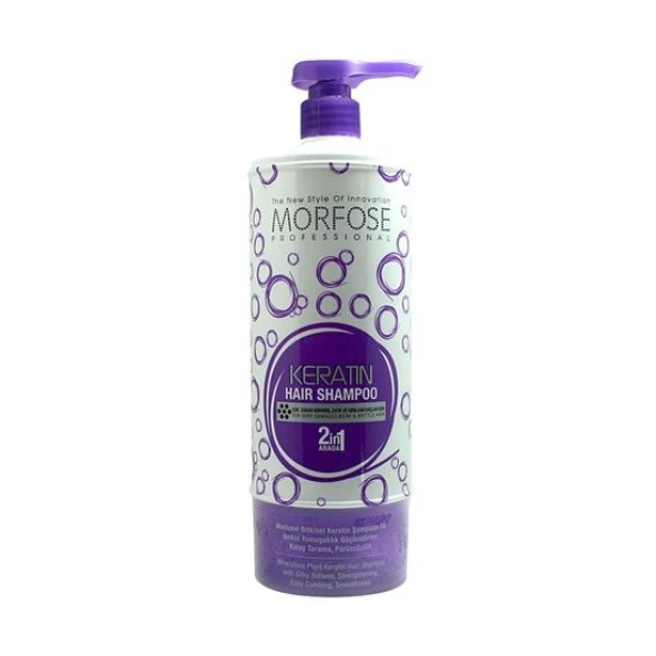 Morfose Keratin 2 in 1 Şampuan 1000 ml ürün görseli 1