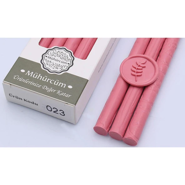 Mühür Mumu Çubuk 11mmx120mm 10 lu Paket Model No:23 (ÇİLEKLİ SÜT) ürün görseli 1