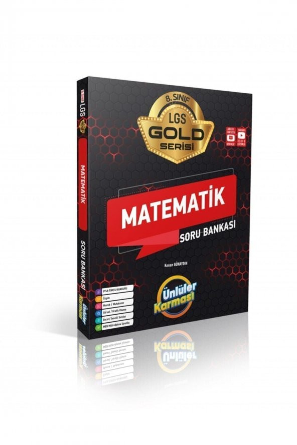 8. Sınıf Matematik Soru Bankası Gold Seri ürün görseli 1