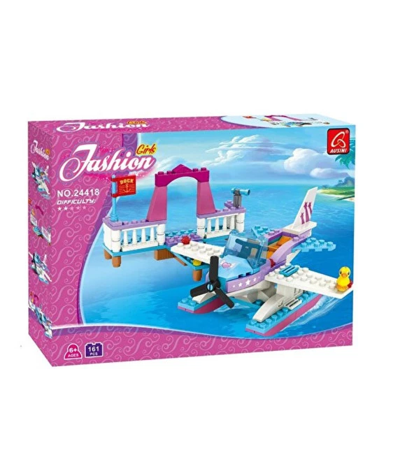 Ausini-Asya Bricks 24418, Fairyland 167 Parça Liman ve Jetski Temalı Lego Seti ürün görseli 1