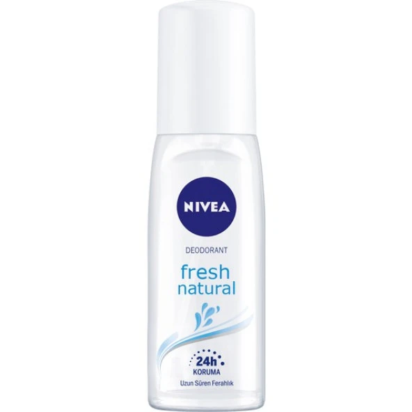 Nivea Fresh Natural Pump Bayan Deodorant Sprey 75 ml ürün görseli 1