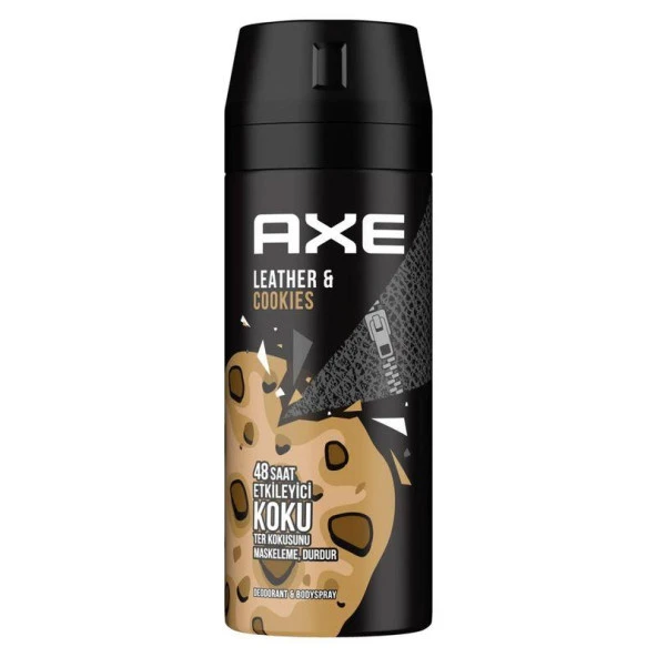 Axe Leather + Cookies Erkek Deodorant Sprey 150ml ürün görseli 1
