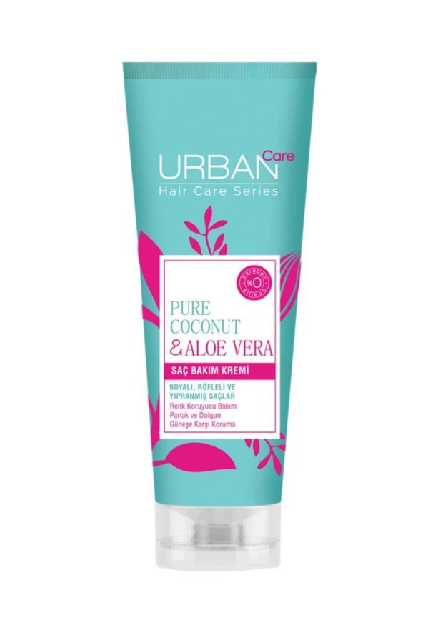 Urban Care Pure Coconut & Aloe Vera Saç Bakım Kremi 250 ml ürün görseli 1